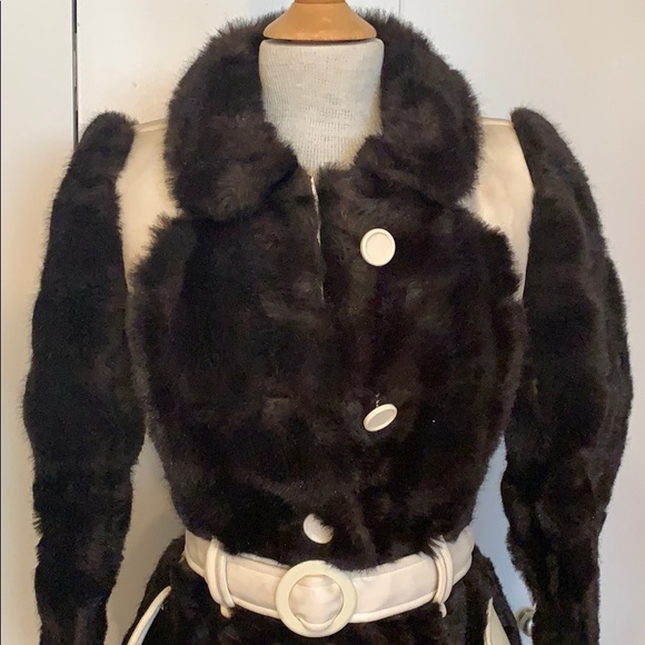 Courrèges Vintage Fur Coat - Picture 2 of 9